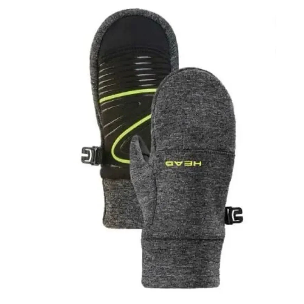 Brand New Youth Girls HEAD Kids’ Touchscreen Winter Gray Mittens Gray - Sz XS